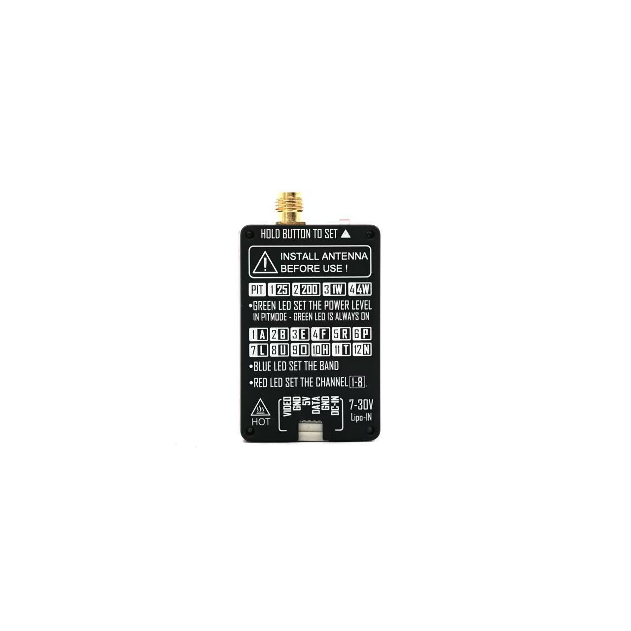 4.8G - 6.1G 4W Video Transmitter